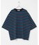 『ユニセックス』ボーダーエクストラルーズTシャツ