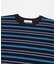 『ユニセックス』ボーダーエクストラルーズTシャツ