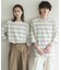 『ユニセックス』ボーダーエクストラルーズTシャツ