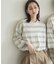 『ユニセックス』ボーダーエクストラルーズTシャツ