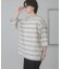 『ユニセックス』ボーダーエクストラルーズTシャツ