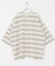 『ユニセックス』ボーダーエクストラルーズTシャツ