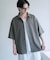 『ユニセックス』エクストラルーズショートスリーブシャツ