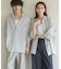 『ユニセックス』エクストラルーズショートスリーブシャツ