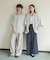 『ユニセックス』エクストラルーズショートスリーブシャツ