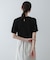 『洗濯可』プレートツキニットTシャツ(半袖)