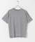 『洗濯可』プレートツキニットTシャツ(半袖)