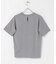 『洗濯可』プレートツキニットTシャツ(半袖)
