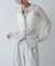 『洗濯可／接触冷感』シアーニットシャツカーディガン