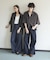 『ユニセックス』マイクロチェックエクストラルーズショートスリーブシャツ