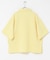 『ユニセックス』ダンボールポンチハーフジップショートスリーブTシャツ