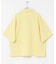 『ユニセックス』ダンボールポンチハーフジップショートスリーブTシャツ