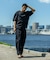 『洗濯可／防シワ／撥水』COOL DOTS EASY PANTS