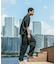 『洗濯可／防シワ／撥水』COOL DOTS EASY PANTS