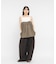 レイヤードライクカップ付きタンクトップ