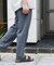 リネンライクイージートラウザー