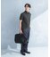 LIFE STYLE TAILOR 　ボタンダウン半袖プルオーバー