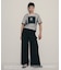 『別注』MARILYNMONROE×SENSE OF PLACE　チュールグラフィックTシャツ