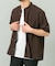 『WEB限定』『XLサイズあり』『吸水速乾』Air Stretch バンドカラーシャツ
