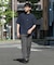 『WEB限定』『XLサイズあり』『吸水速乾』Air Stretch バンドカラーシャツ