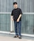 『WEB限定』『XLサイズあり』『吸水速乾』Air Stretch バンドカラーシャツ