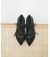 『別注』AJUGA.×RODE SKO　『MADE IN JAPAN』チャンキーヒールリボンパンプス