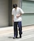 『接触冷感／イージーケア』クイックドライアソートドローコードショートスリーブ Tシャツ