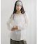 Linen Mesh 2way Blouse