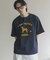 ヴィンテージグラフィックヘンリーネックTシャツ