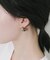 ステンレスコンビフープピアス