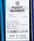 MAGIC NUMBER　MULTI BORDER T-SHIRTS