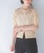 MARILYN MOON　EMBROIDERY KNIT CARDIGAN