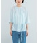 『WEB／一部店舗限定』リネン混ドルマンタックブラウス