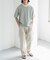 FORK&SPOON　マルチボーダーTシャツ