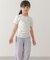『別注』PETIT BATEAU×DOORS　刺繍ロゴTシャツ(KIDS)