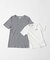 『別注』PETIT BATEAU×DOORS　刺繍ロゴTシャツ(KIDS)