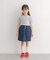 『別注』PETIT BATEAU×DOORS　刺繍ロゴTシャツ(KIDS)