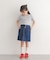 『別注』PETIT BATEAU×DOORS　刺繍ロゴTシャツ(KIDS)
