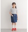 『別注』PETIT BATEAU×DOORS　刺繍ロゴTシャツ(KIDS)