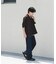 ストレートデニムパンツ