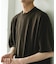コットンレーヨンクルーネック ショートスリーブ Tシャツ