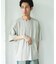 コットンレーヨンクルーネック ショートスリーブ Tシャツ