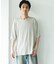 コットンレーヨンクルーネック ショートスリーブ Tシャツ