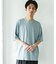 コットンレーヨンクルーネック ショートスリーブ Tシャツ