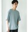 コットンレーヨンクルーネック ショートスリーブ Tシャツ