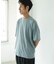 コットンレーヨンクルーネック ショートスリーブ Tシャツ