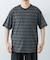 ANOTHER OFFICE　O.MULTI STRIPE POCKET T-SHIRTS