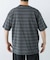 ANOTHER OFFICE　O.MULTI STRIPE POCKET T-SHIRTS