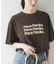シアープリントカラーTシャツ