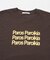 シアープリントカラーTシャツ
